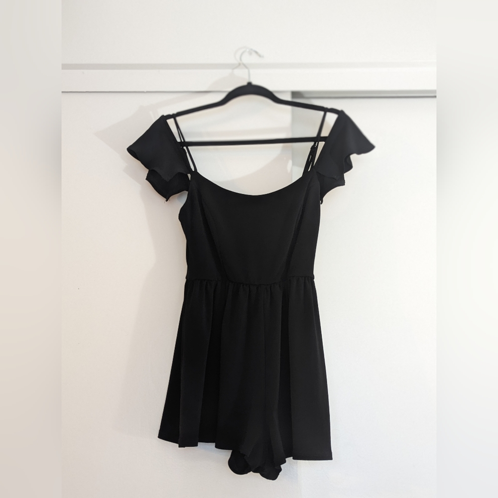 Sexy black romper!